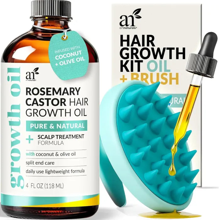 Rosemary Castor Hair Growth Oil Kit